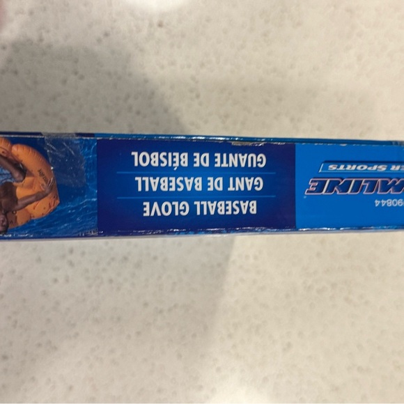 Men's Orange Inflatable Swim Glove - Picture 7 of 8